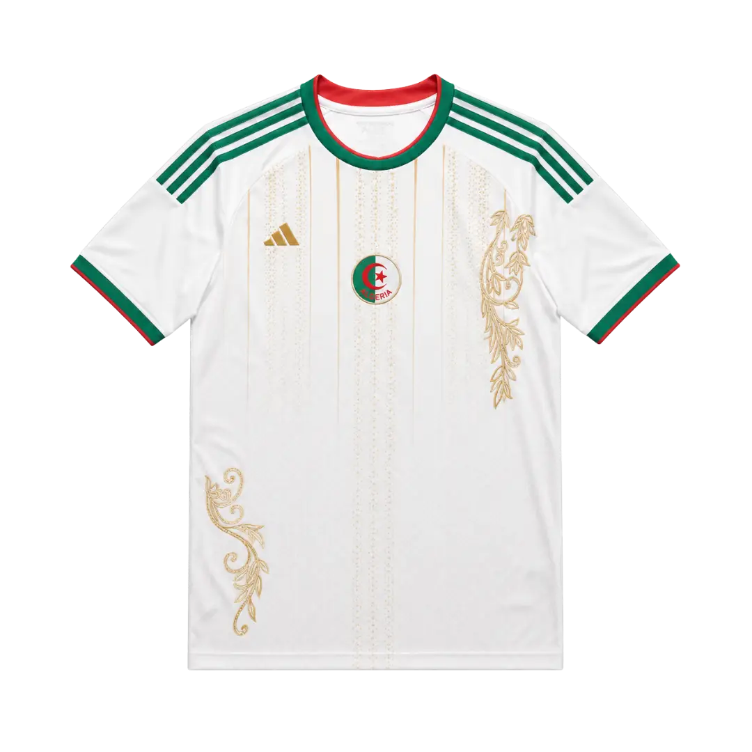 MAILLOT ALGERIE BRODÉ 2026