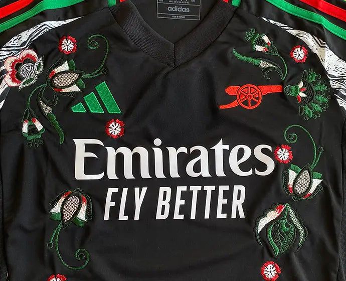 MAILLOT ARSENAL CUSTOM BRODÉ All2Jersey