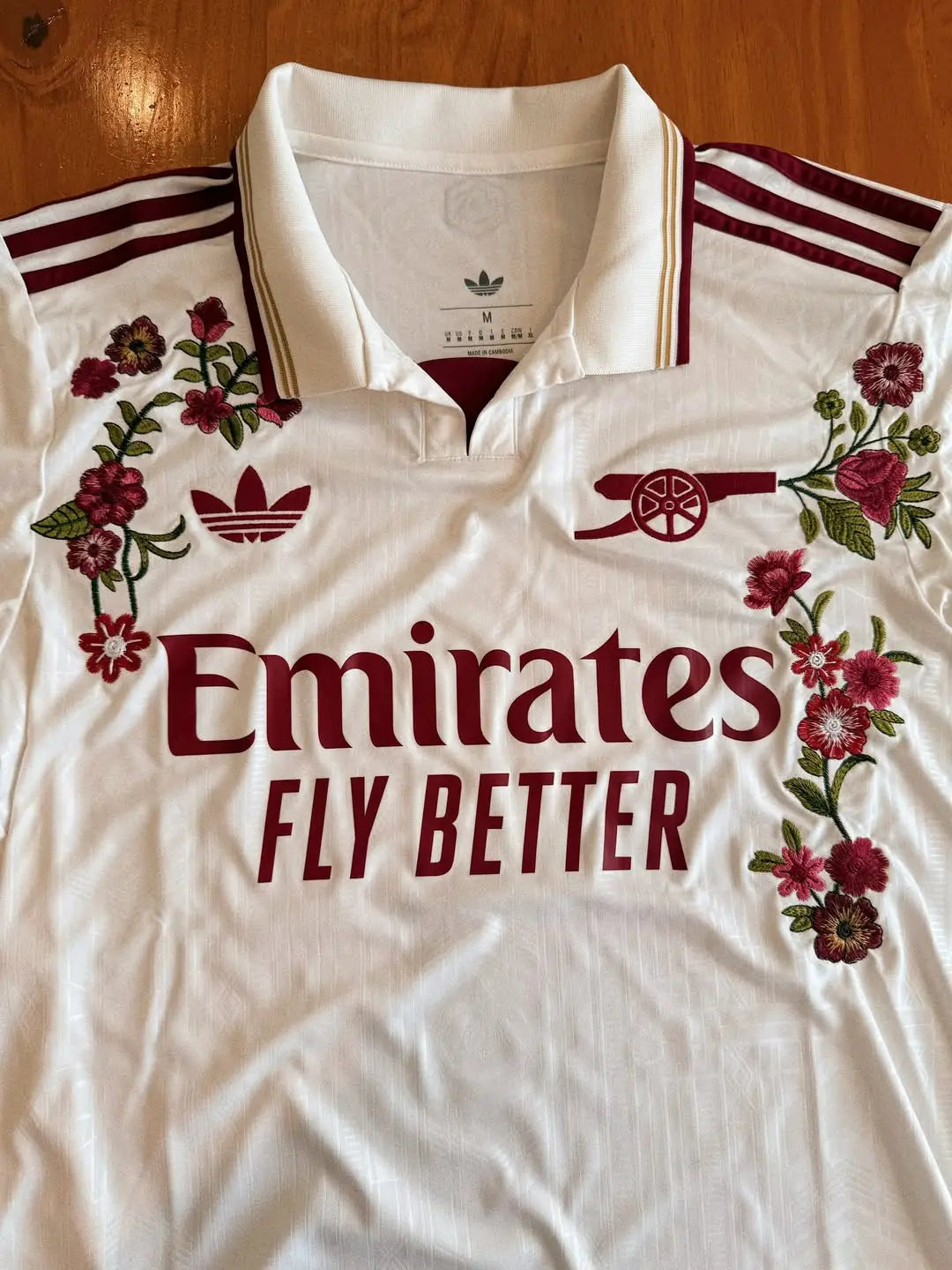 MAILLOT ARSENAL CUSTOM BRODÉ All2Jersey