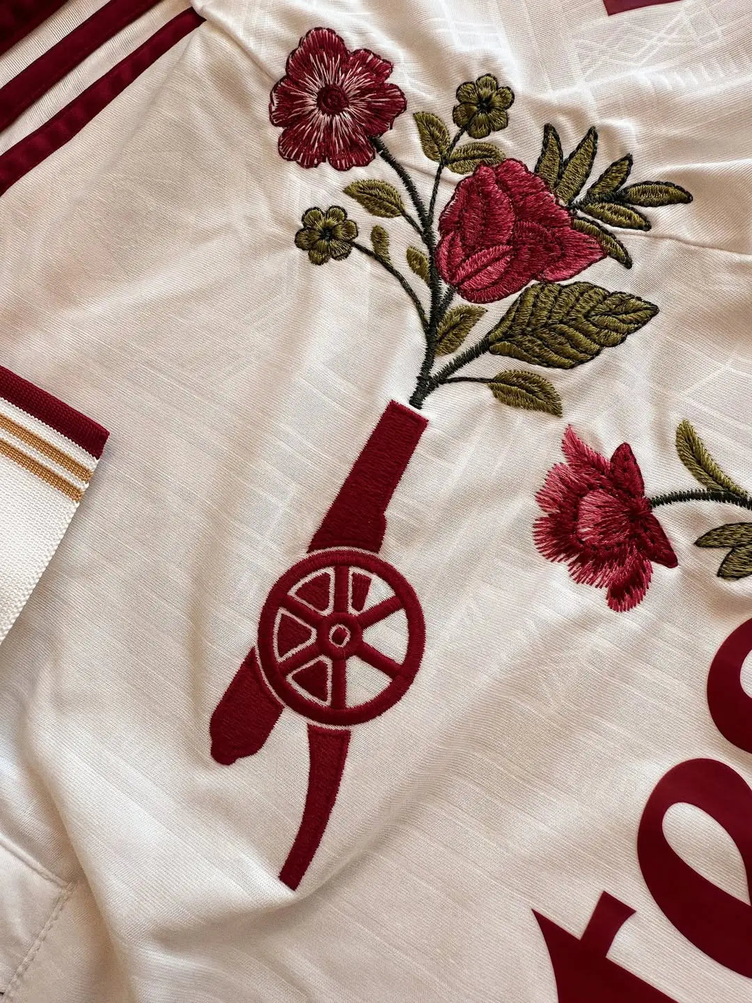 MAILLOT ARSENAL CUSTOM BRODÉ All2Jersey