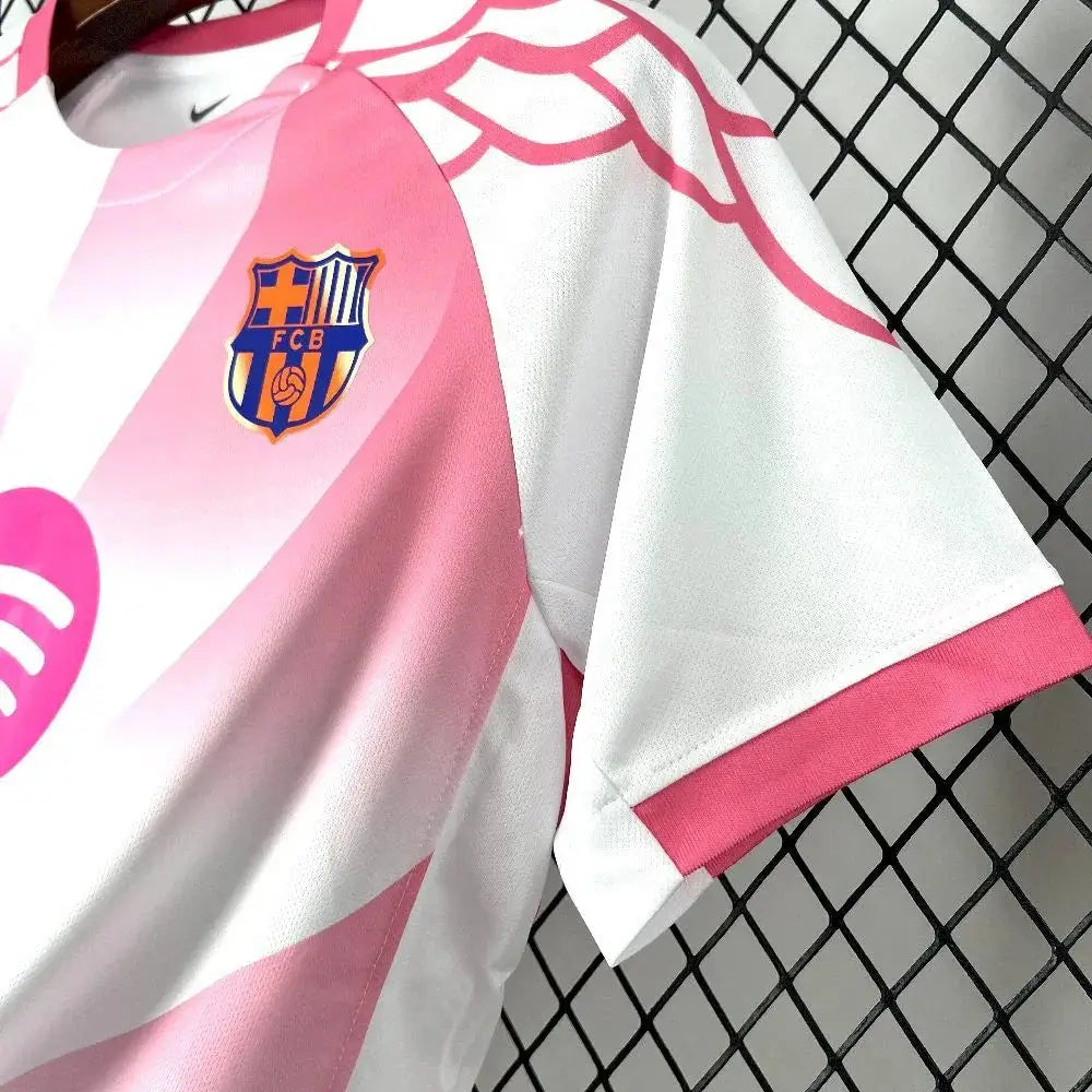 MAILLOT BARCELONE ROSE ET BLANC 25/26 All2Jersey