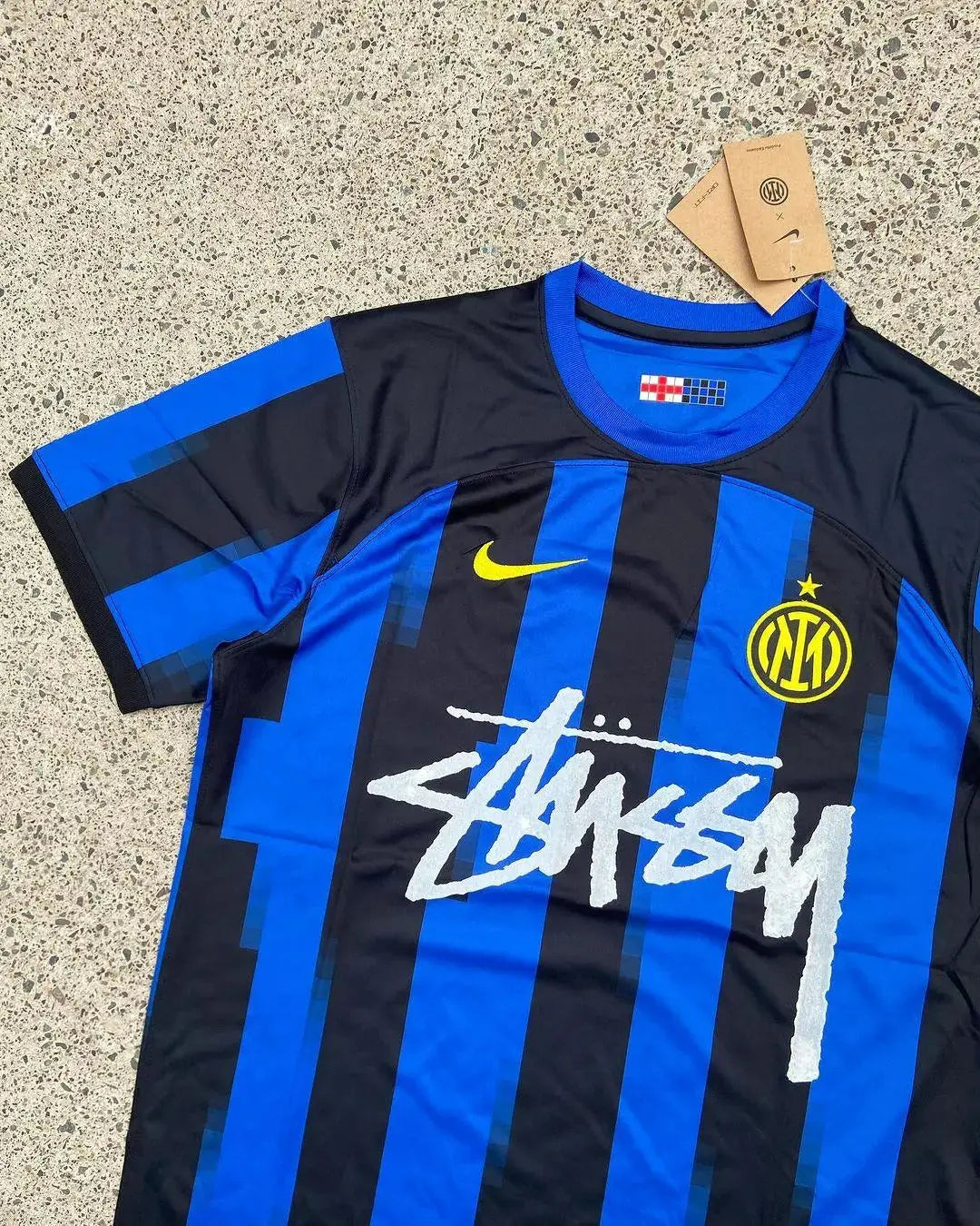MAILLOT STUSSY EDITION INTER MILAN All2Jersey