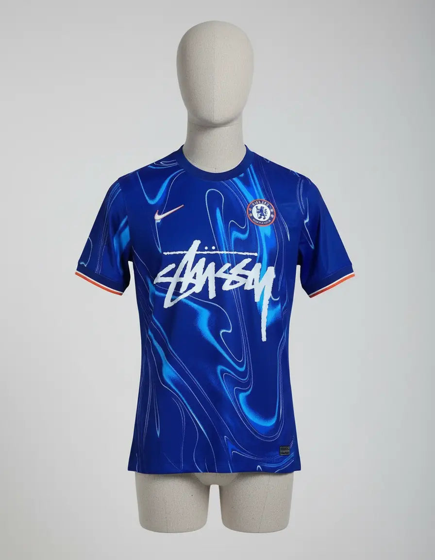 MAILLOT STUSSY X CHELSEA All2Jersey