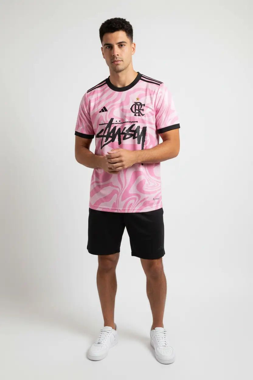 MAILLOT STUSSY X FLAMENGO All2Jersey