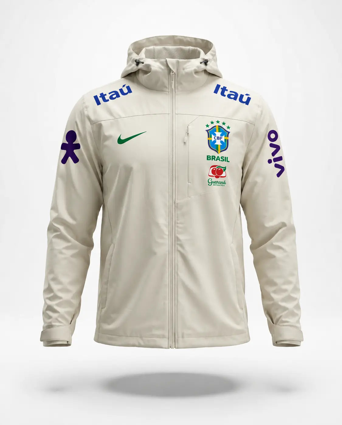 VESTE BRESIL SELECAO BEIGE