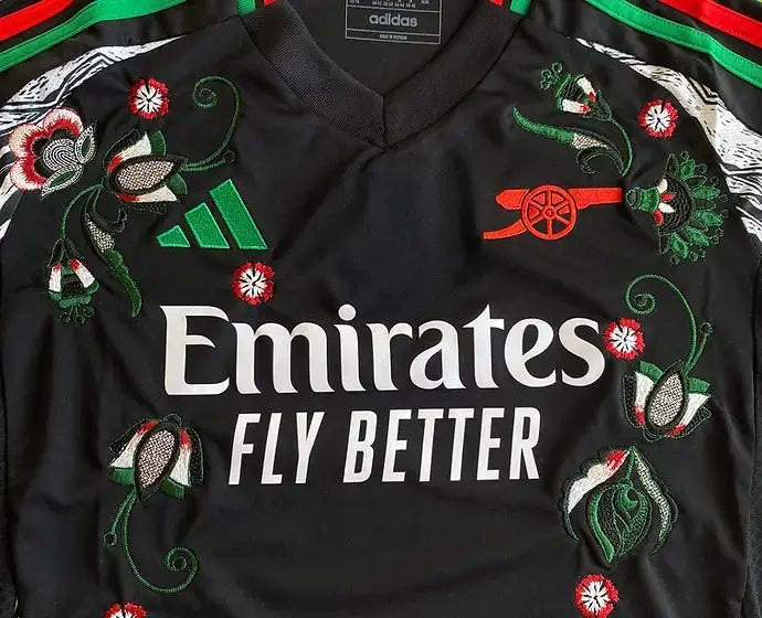 MAILLOT ARSENAL CUSTOM BRODÉ   All2Jersey