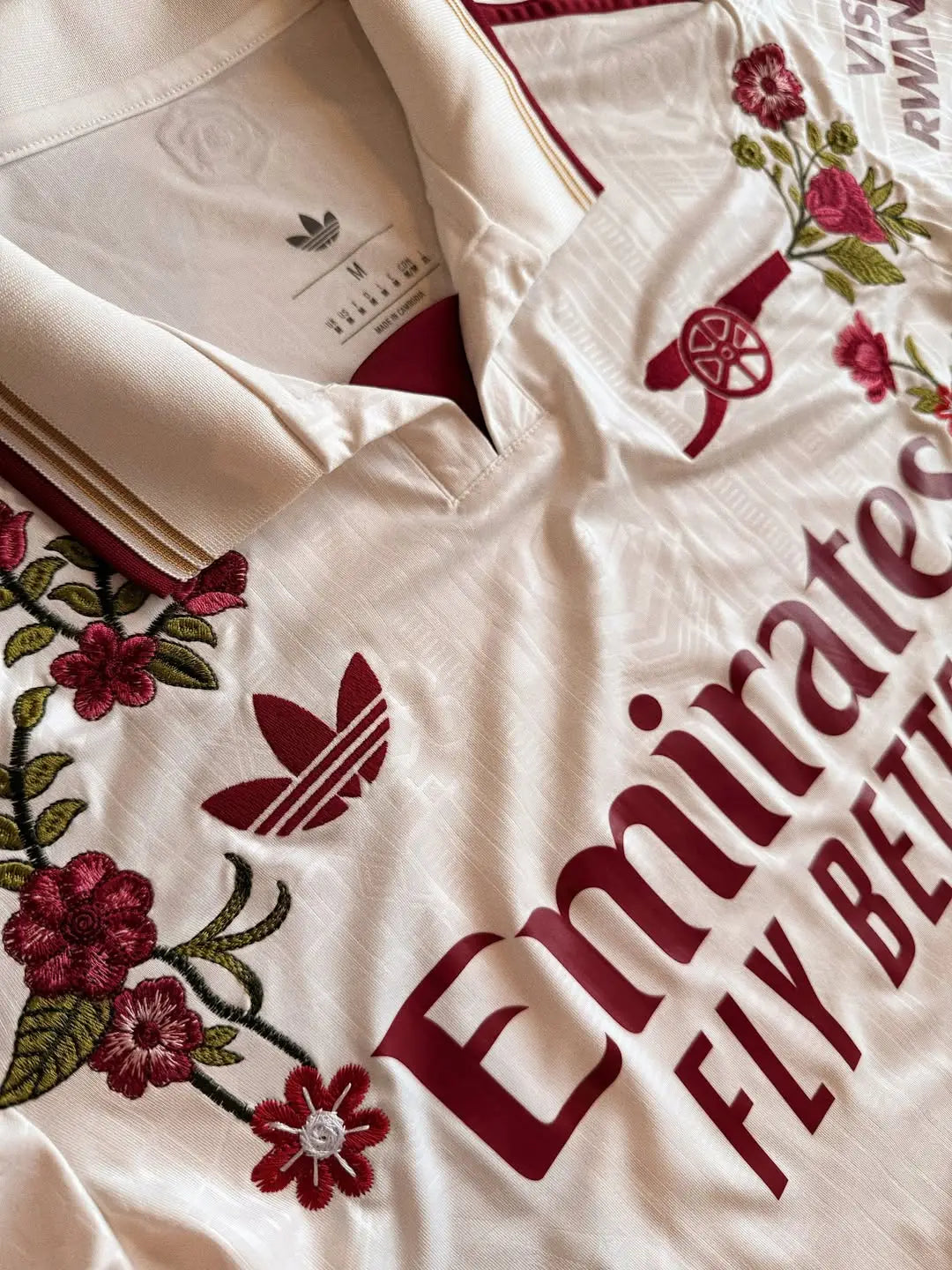 MAILLOT ARSENAL CUSTOM BRODÉ   All2Jersey