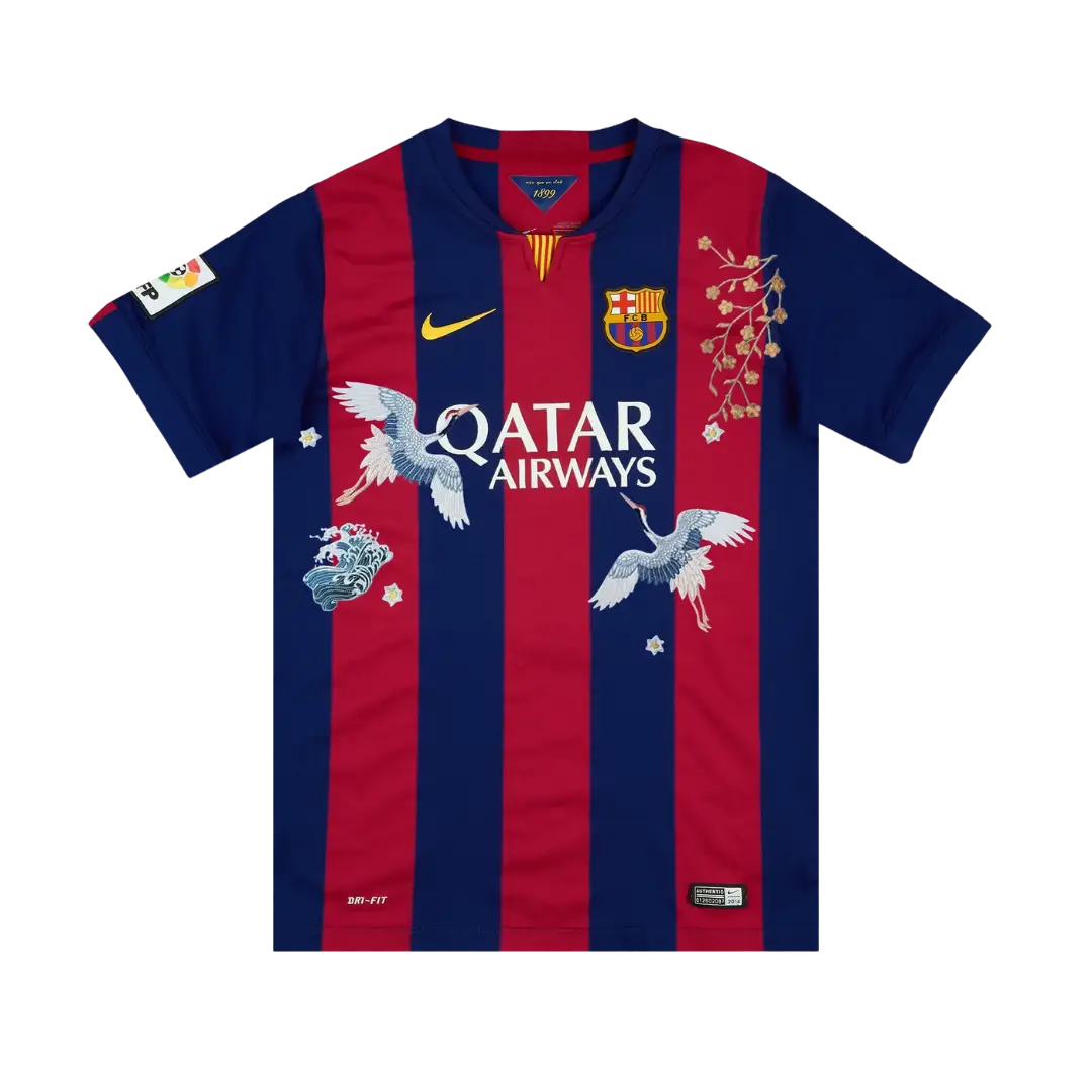 MAILLOT BARCELONE 2015 BRODÉ   All2Jersey