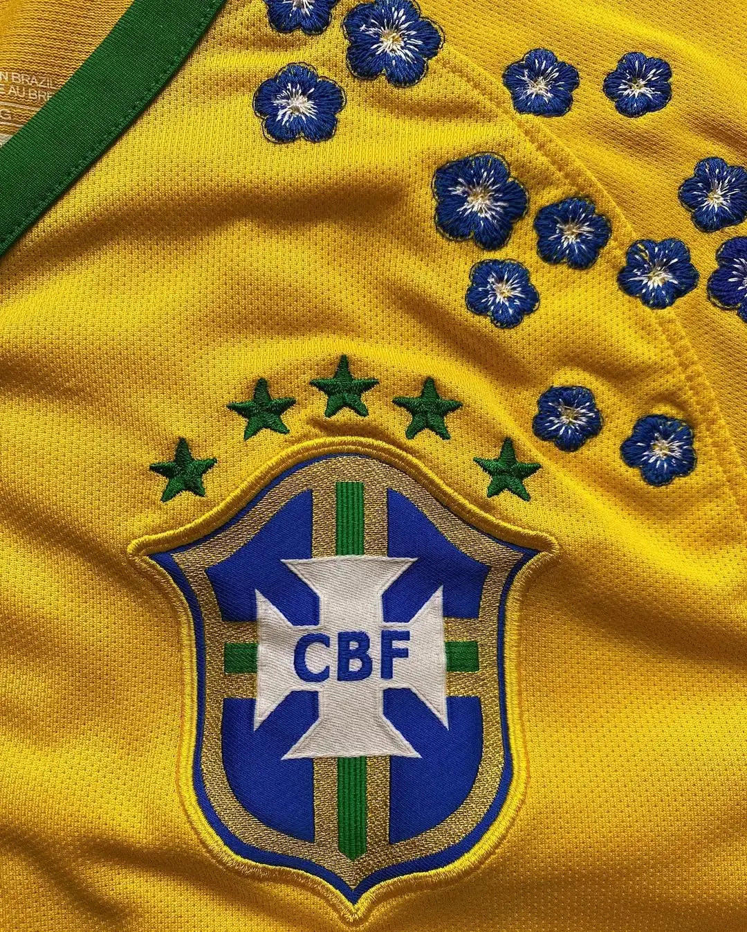 MAILLOT BRESIL CUSTOM BRODÉ   All2Jersey