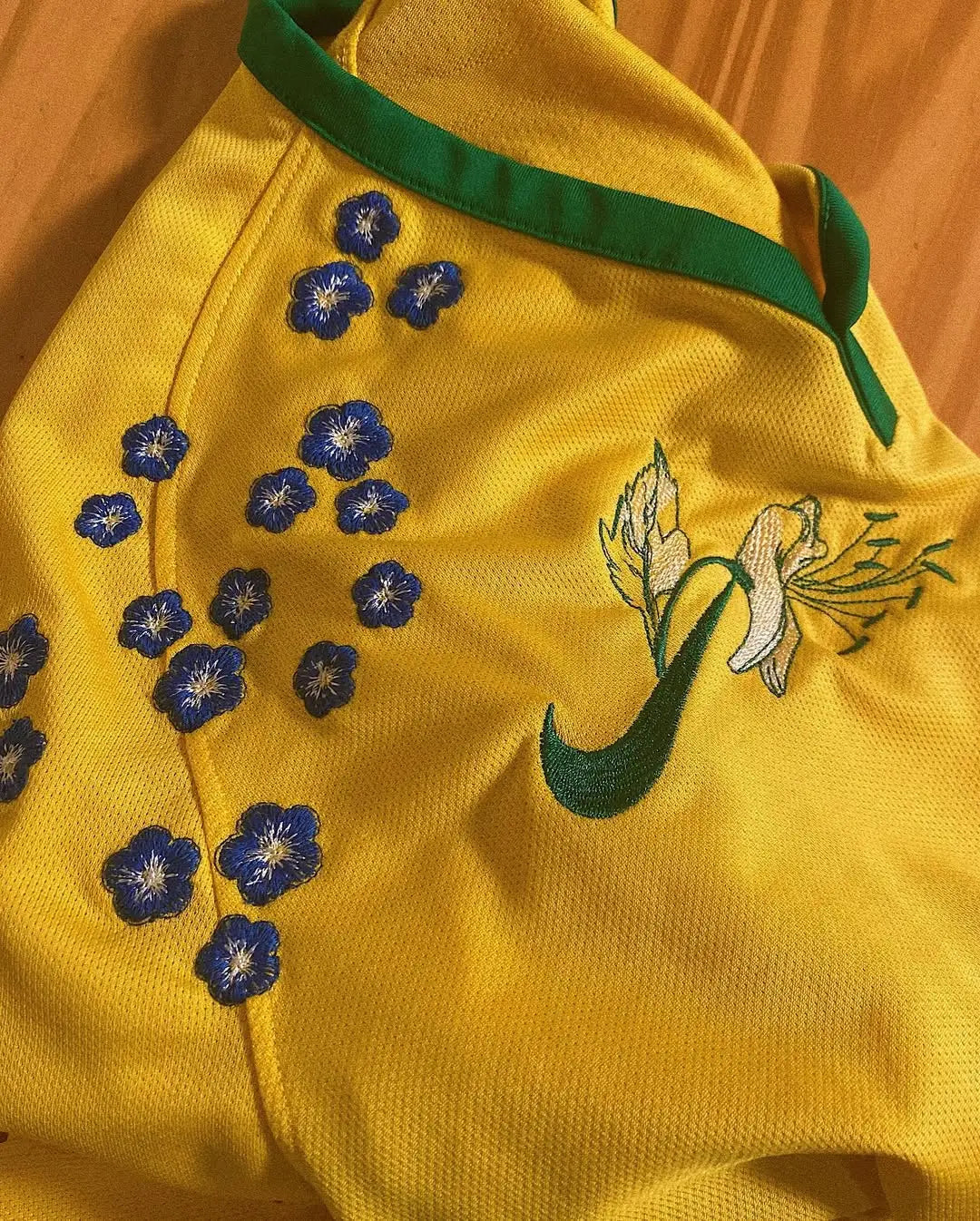 MAILLOT BRESIL CUSTOM BRODÉ   All2Jersey