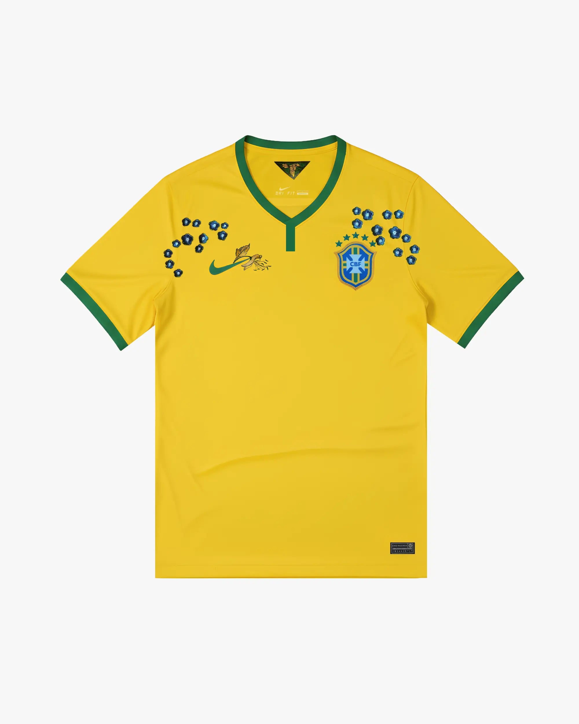 MAILLOT BRESIL CUSTOM BRODÉ   All2Jersey