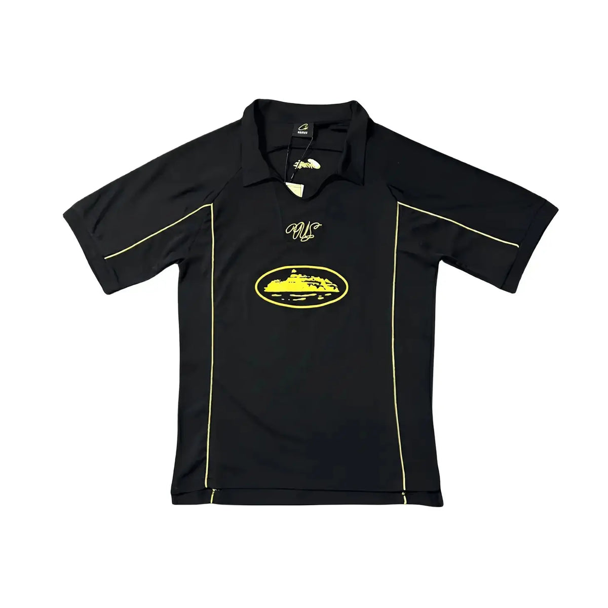 トップス Corteiz Talismo Football Jersey - Black T-shirt Talismo Black Pink Football Jersey | Corteiz