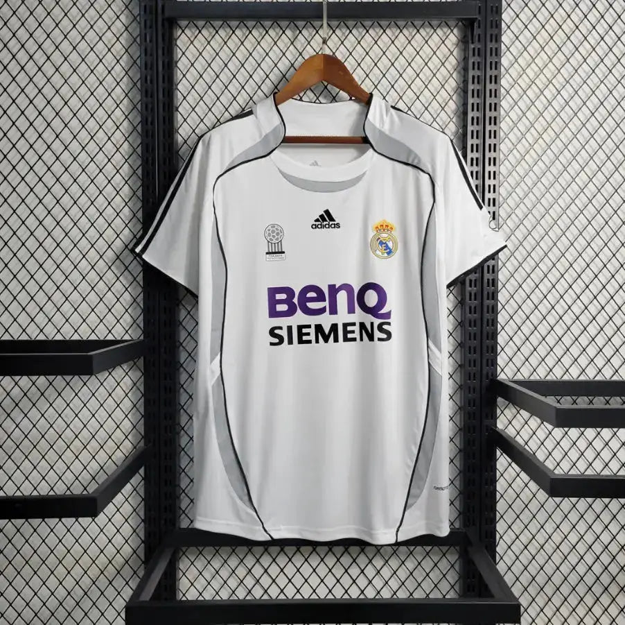 REAL MADRID JERSEY 2006/2007 EDITION WHITE