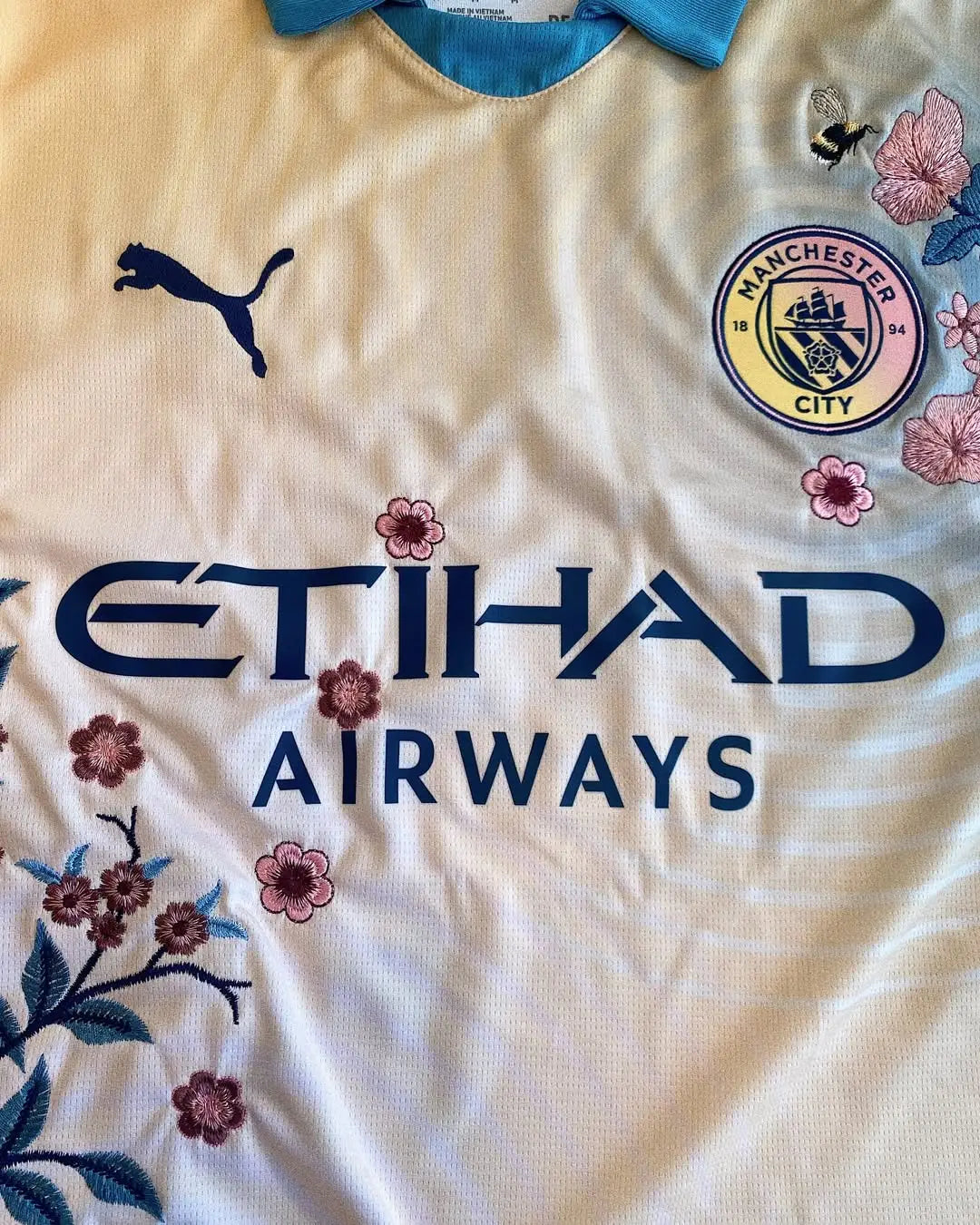 MAILLOT MANCHESTER CITY CUSTOM BRODÉ   All2Jersey