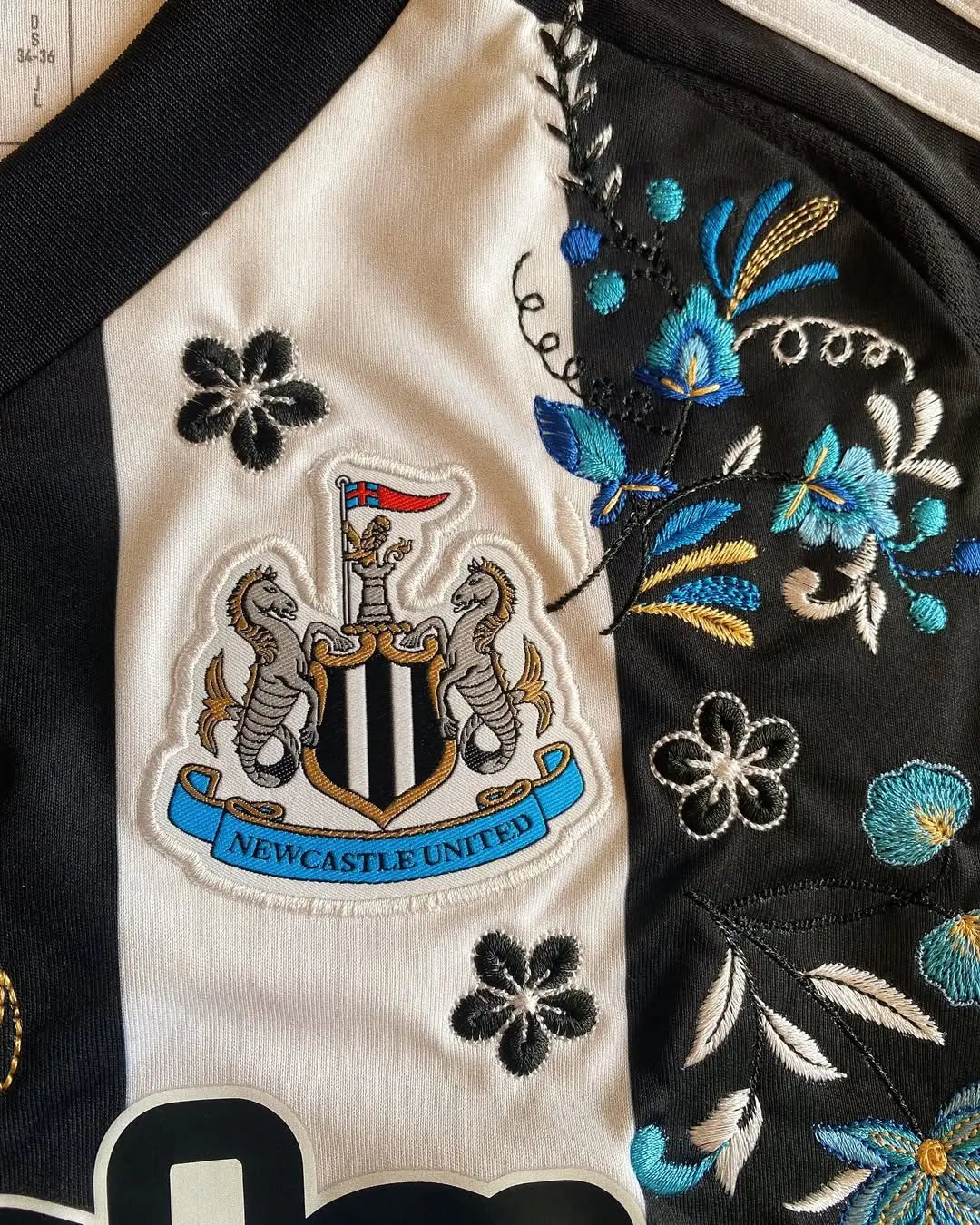 MAILLOT NEW CASTLE CUSTOM BRODÉ   All2Jersey