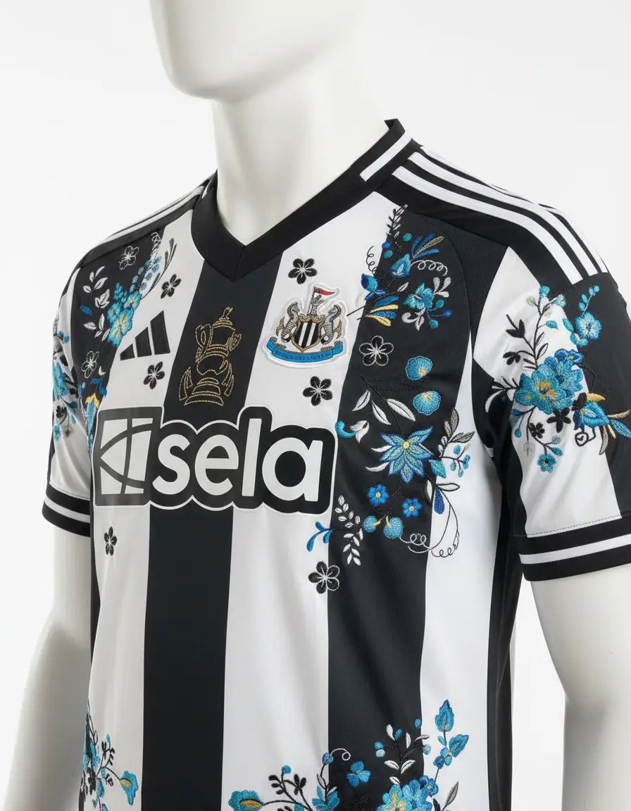 MAILLOT NEW CASTLE CUSTOM BRODÉ   All2Jersey