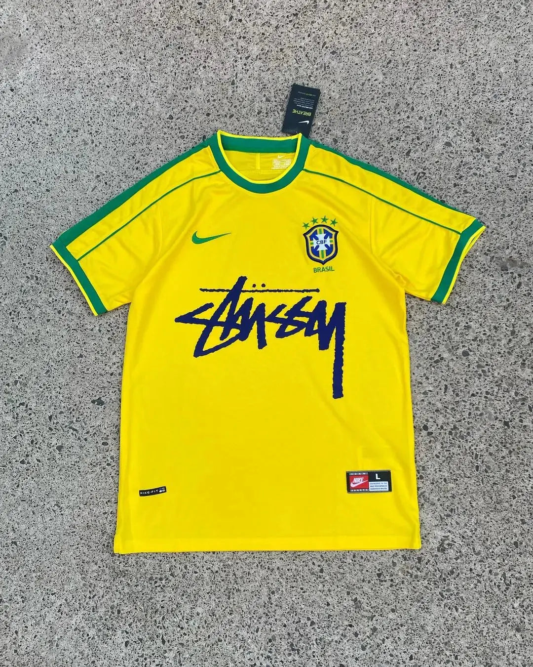STUSSY X BRAZIL JERSEY - Shipping within 48 hours