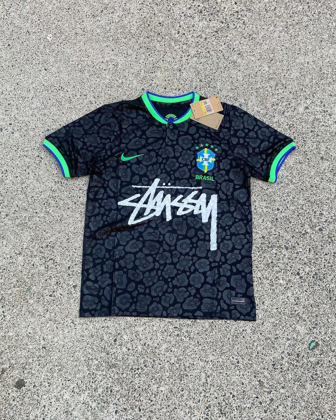 STUSSY X BRAZIL JERSEY - Shipping within 48 hours