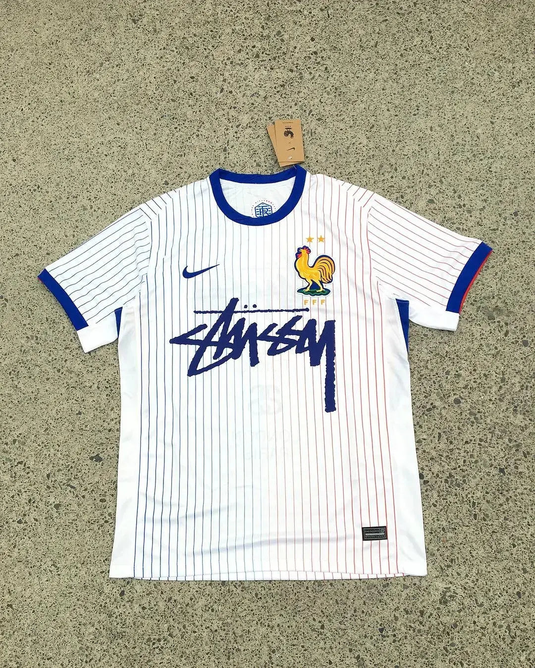 STUSSY X FRANCE JERSEY - Shipping within 48 hours