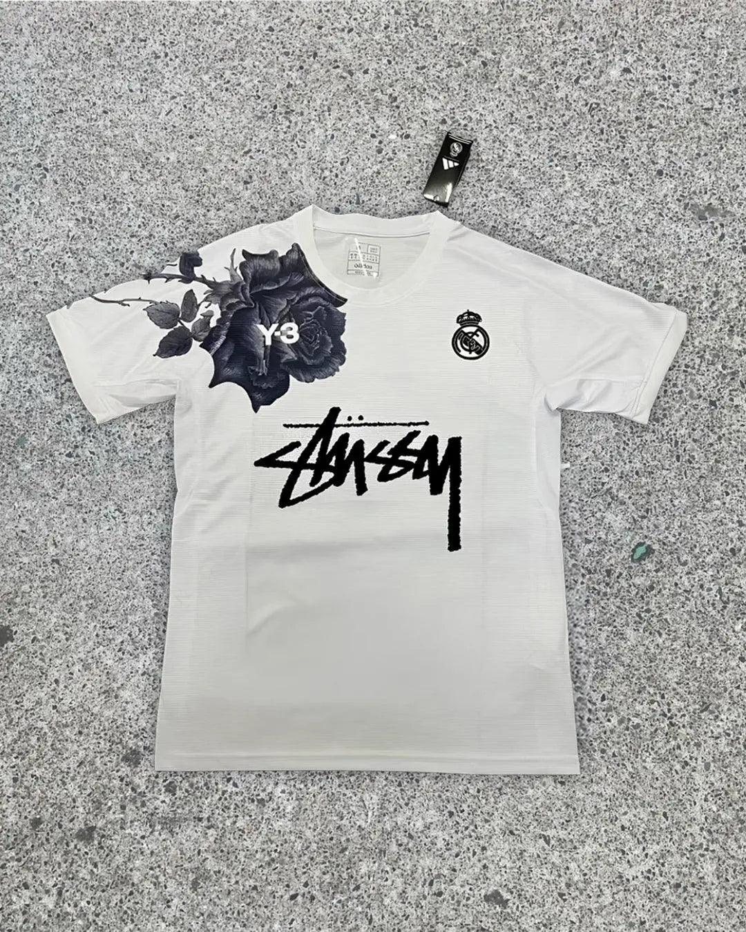 MAILLOT STUSSY EDITION Y3 REAL MADRID All2Jersey