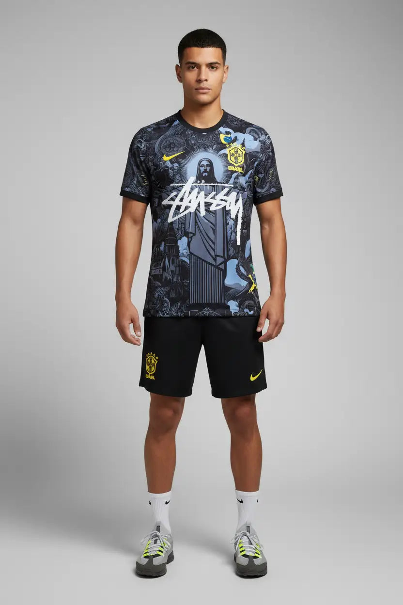 MAILLOT STUSSY X BRESIL   All2Jersey