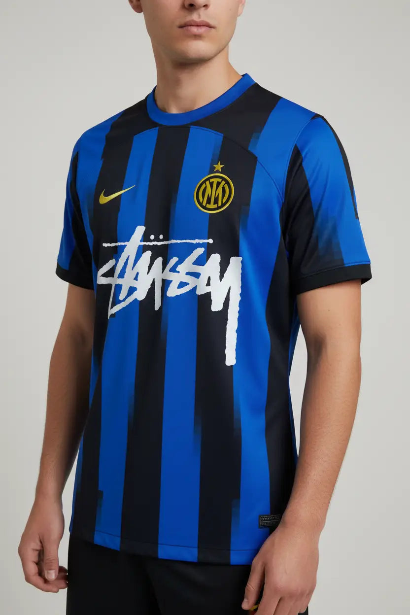 MAILLOT STUSSY X INTER MILAN   All2Jersey