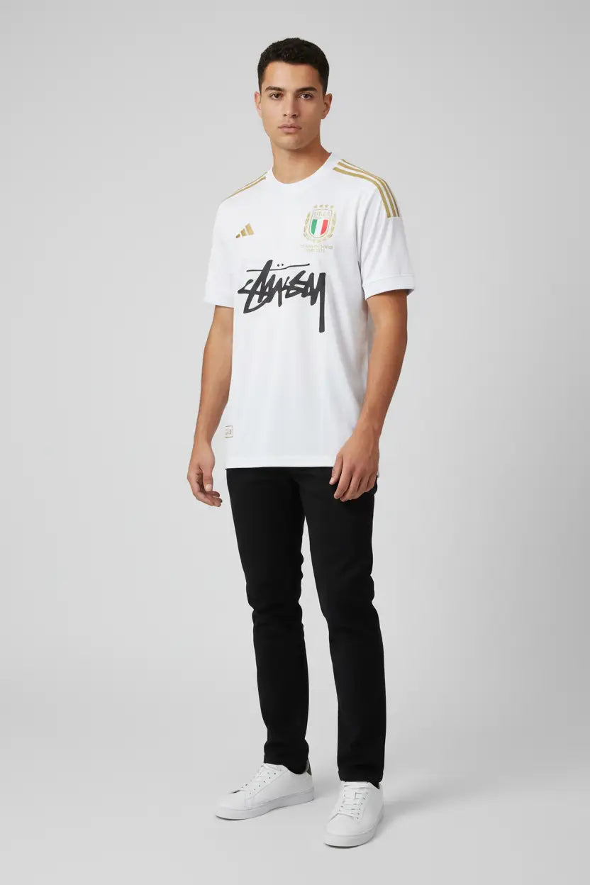 MAILLOT STUSSY X ITALIE (125EME ANNIVERSAIRE)   All2Jersey