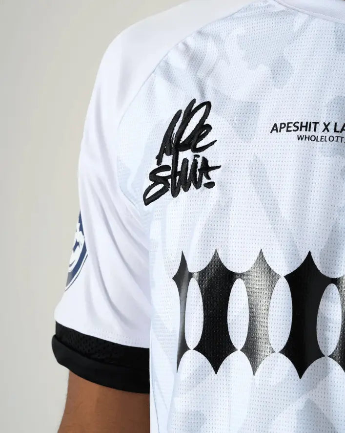 MAILLOT "APESHIT X LA SECTE" EDITION BLANC All2Jersey