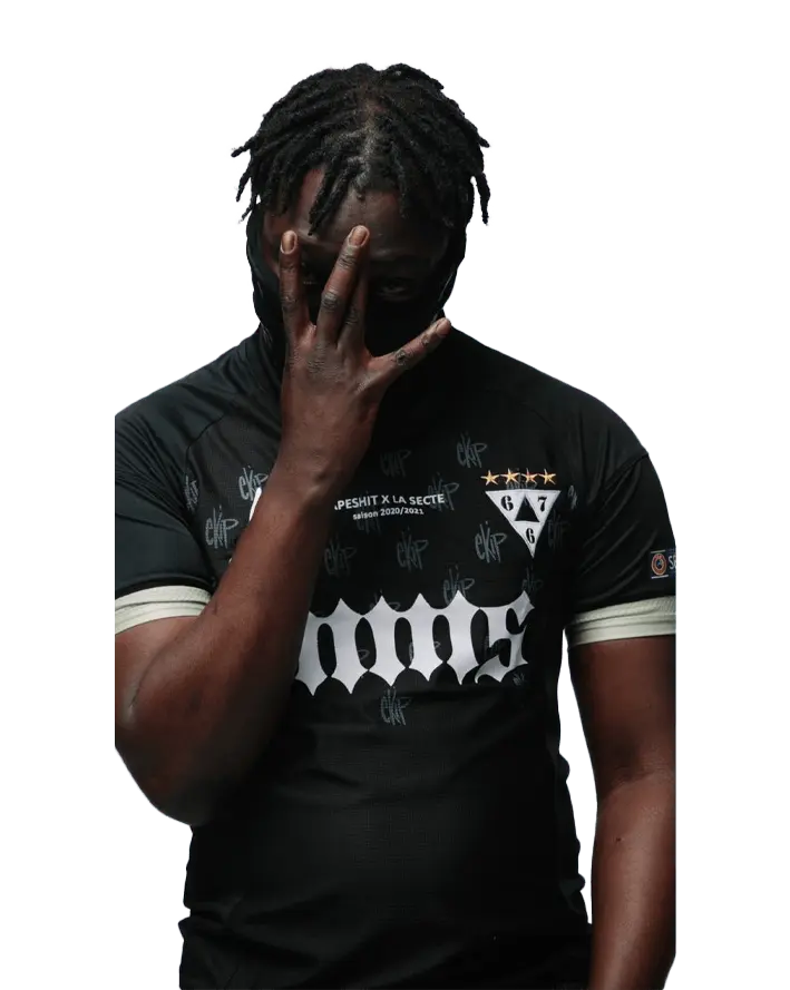 MAILLOT "APESHIT X LA SECTE" EDITION NOIR All2Jersey