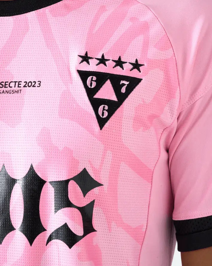 MAILLOT "APESHIT X LA SECTE" EDITION ROSE All2Jersey