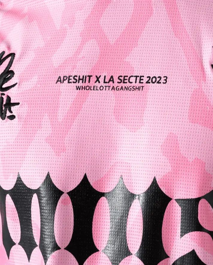 MAILLOT "APESHIT X LA SECTE" EDITION ROSE All2Jersey