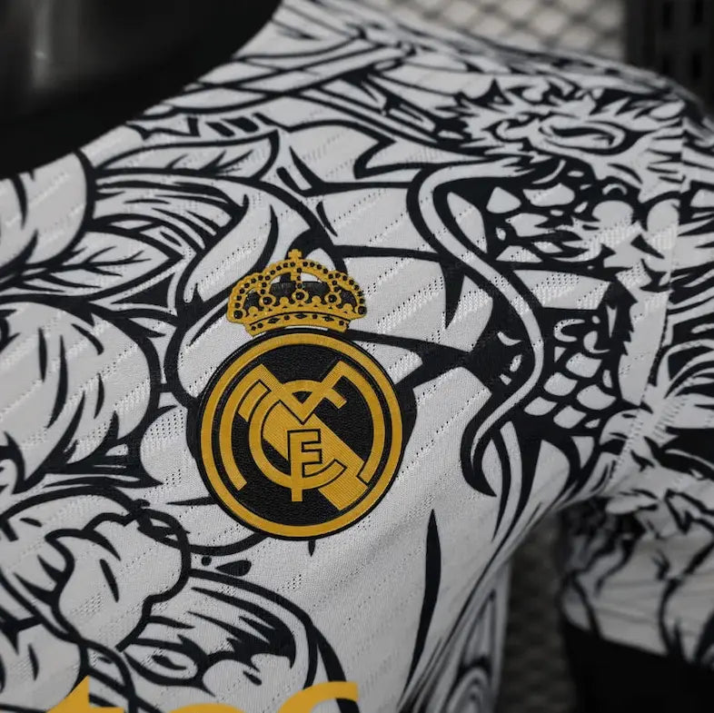 Maillot du Real Madrid Edition Dragon Dorée All2Jersey