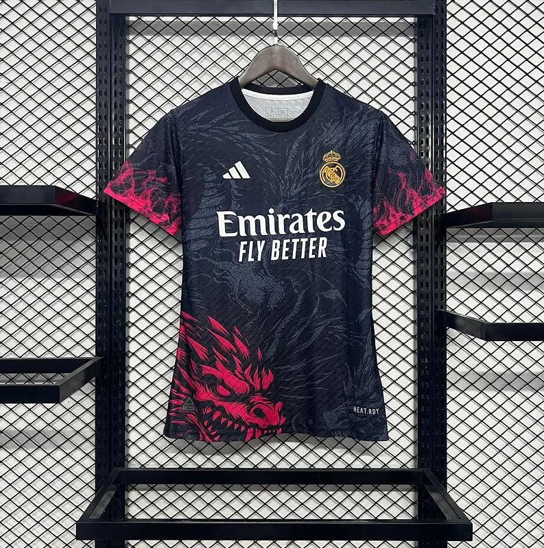 Maillot du Real Madrid Edition Dragon Rouge All2Jersey