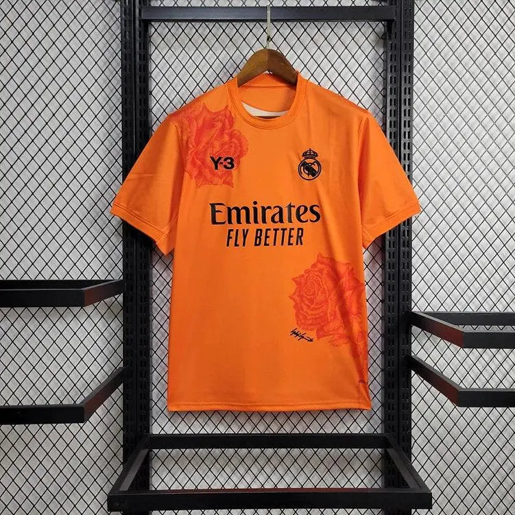 Maillot du Real Madrid Edition Y3 Orange All2Jersey