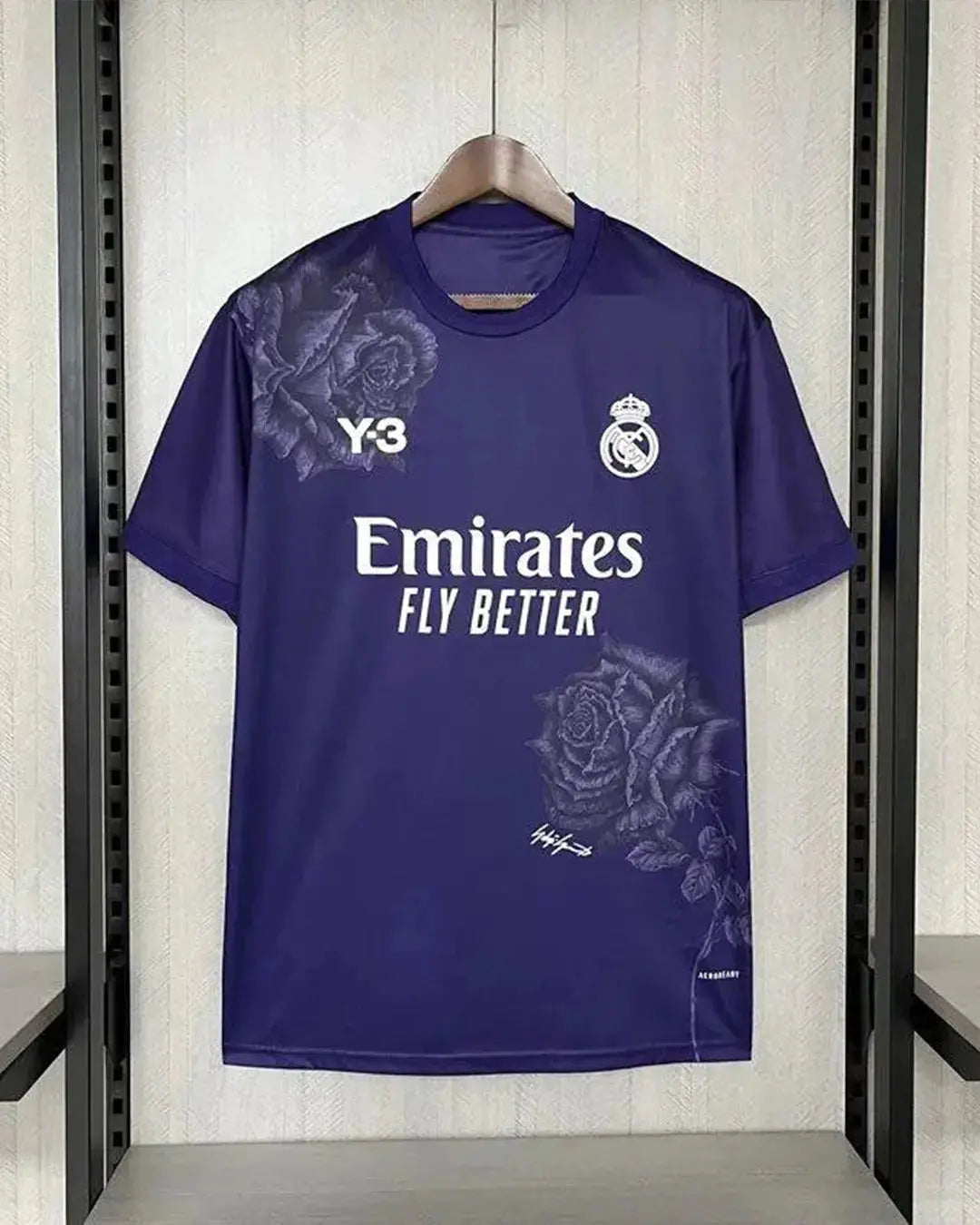 Lila Y3-Trikot der Real Madrid Edition