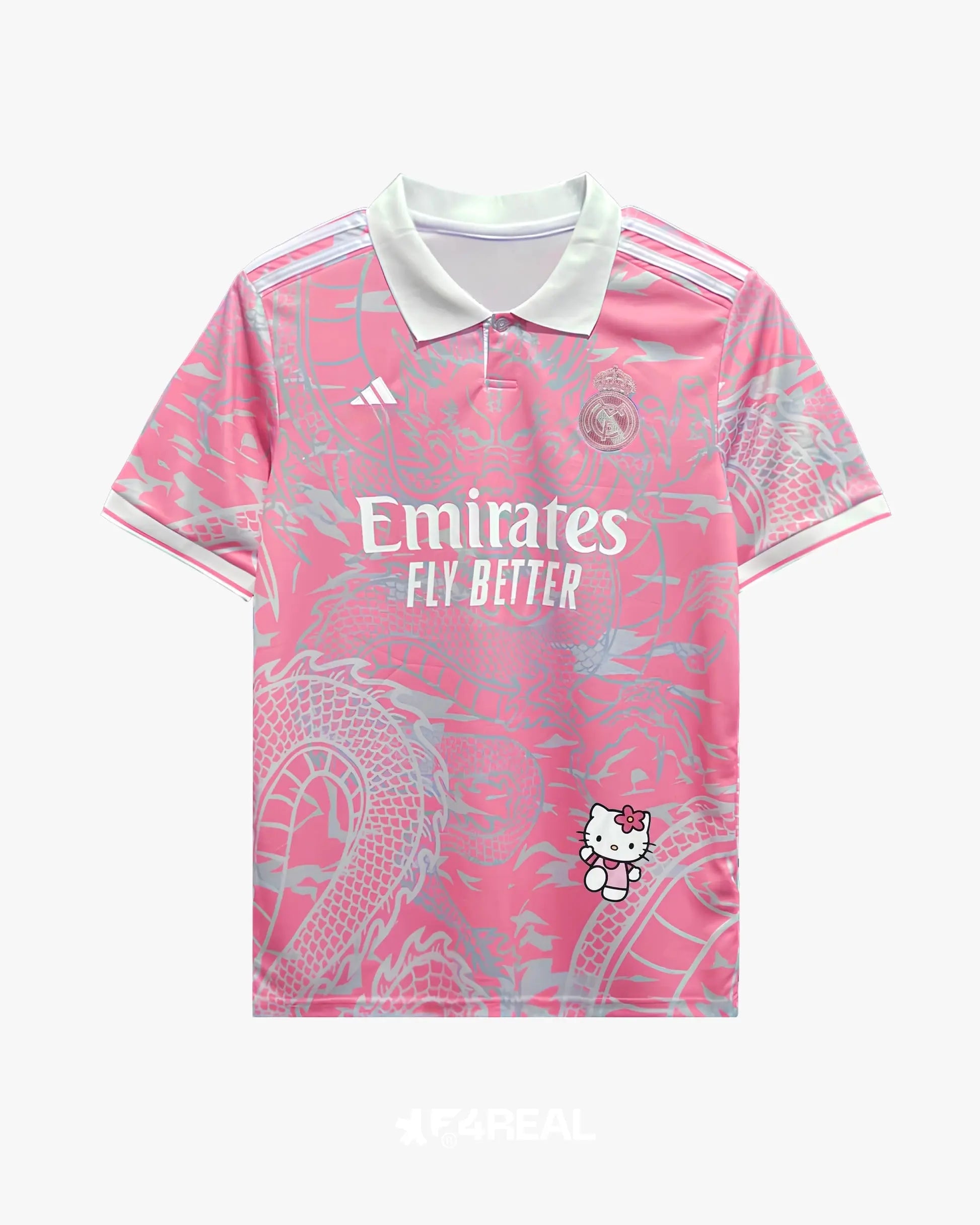 REAL MADRID PINK DRAGONS EDITION HELLO KITTY All2Jersey