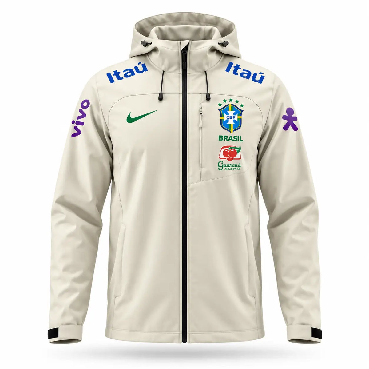 VESTE BRESIL SELECAO BEIGE