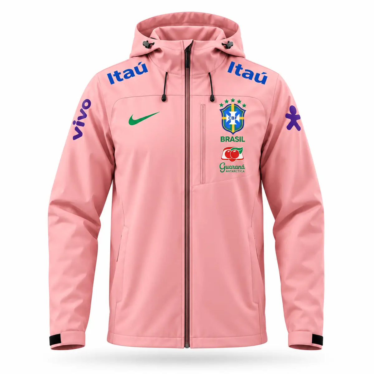 VESTE BRESIL SELECAO ROSE