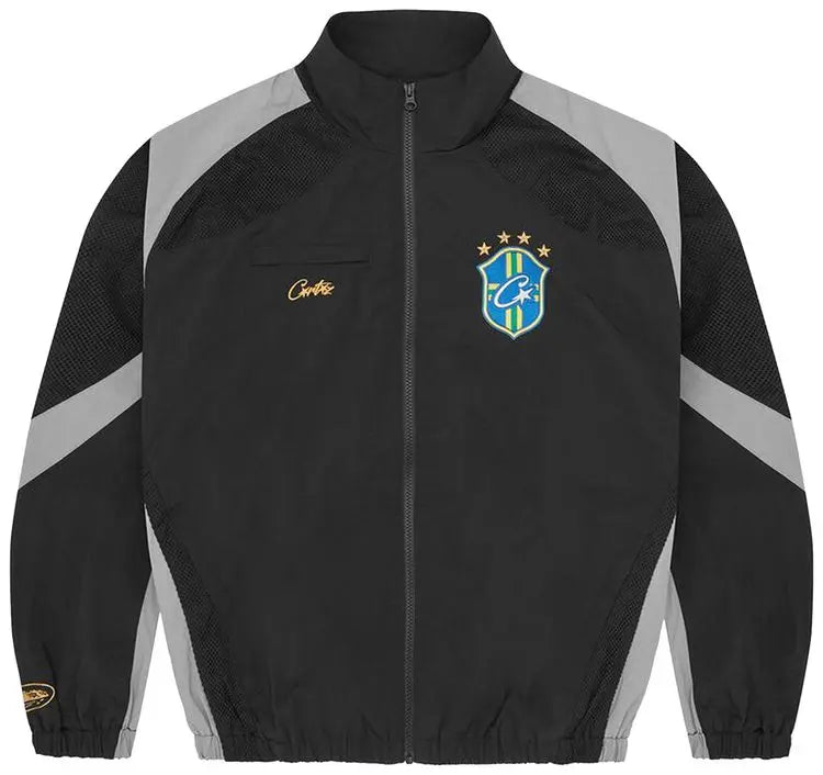 VESTE CORTEIZ OLYMPIC SHUKU BRASIL NOIR All2Jersey